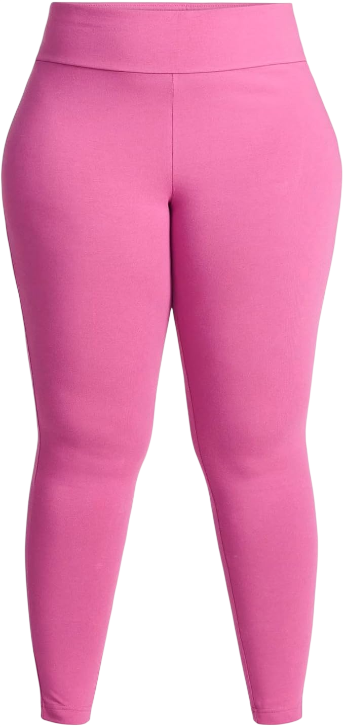 Terra and Sky Plus Size High Waist Ultimate Legging, Mauve